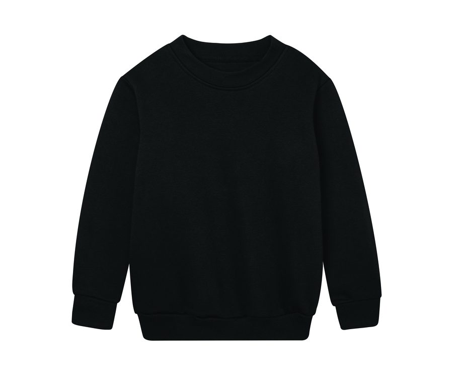 KIDS ESSENTIAL SWEATSHIRT — Farbe BLACK
