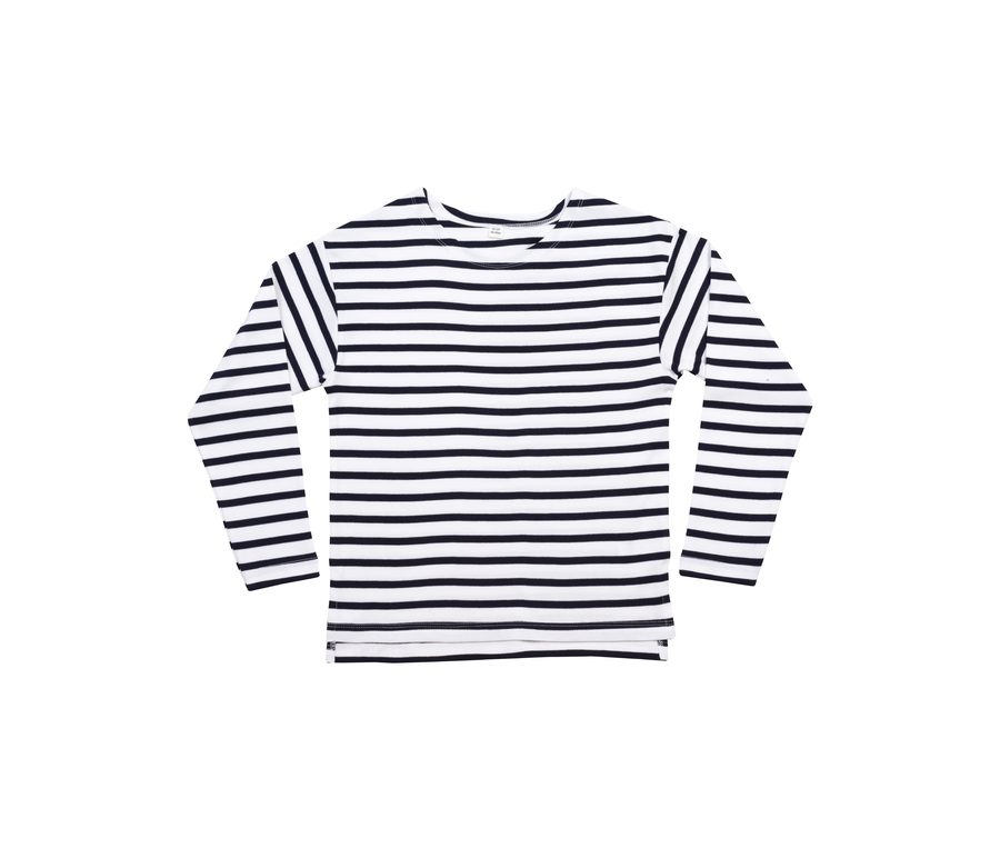 KIDS BRETON T — Farbe WHITE / NAVY