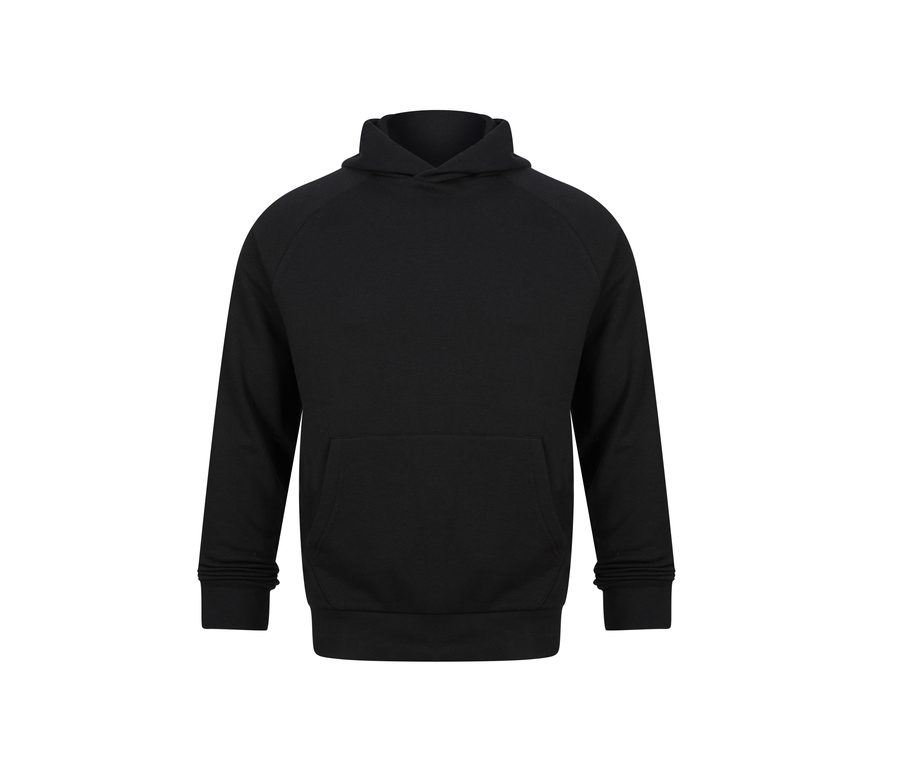 UNISEX ATHLEISURE HOODIE — Farbe BLACK