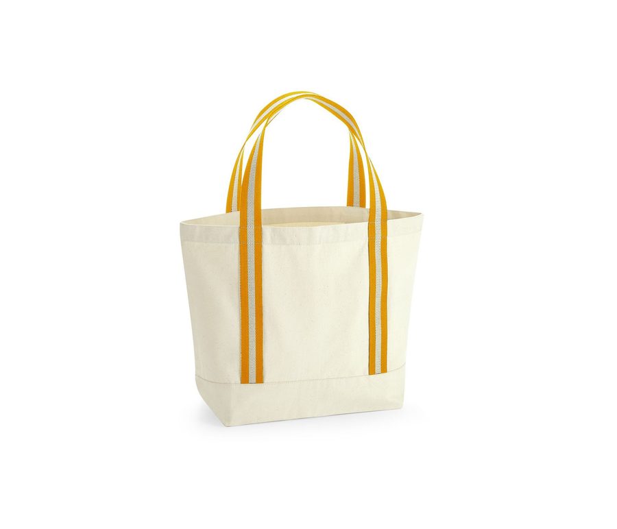 EARTHAWARE® ORGANIC BOAT BAG — Farbe NATURAL / AMBER