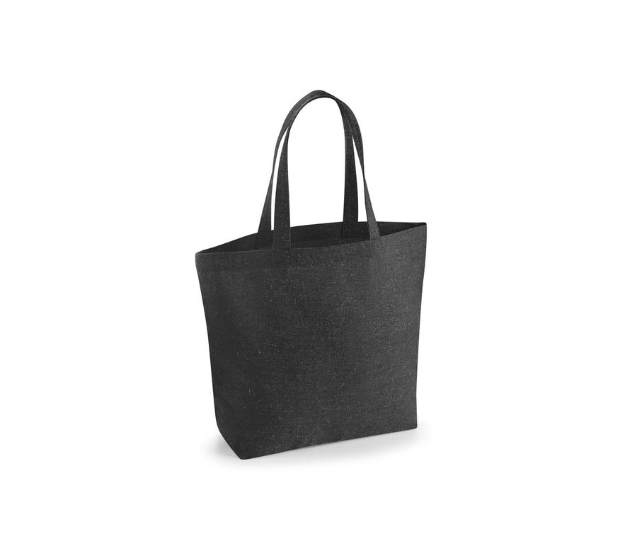 REVIVE RECYCLED MAXI TOTE — Farbe BLACK