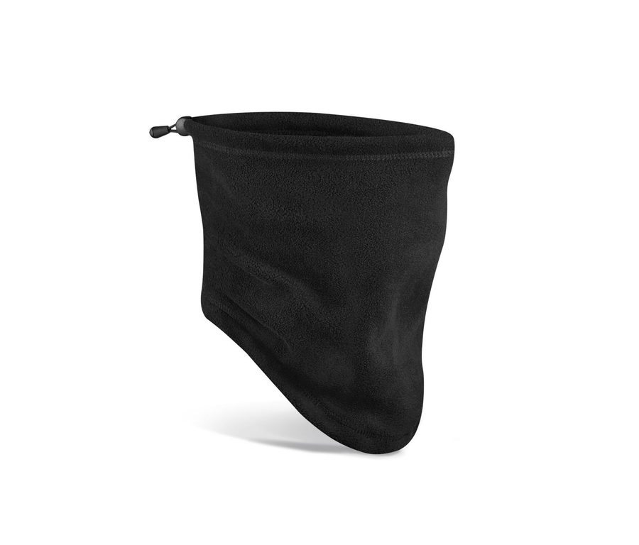 RECYCLED FLEECE SNOOD — Farbe BLACK
