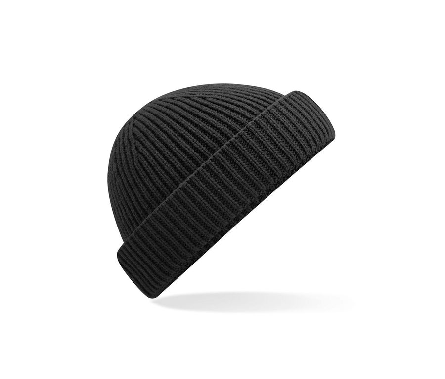 HARBOUR BEANIE — Farbe BLACK