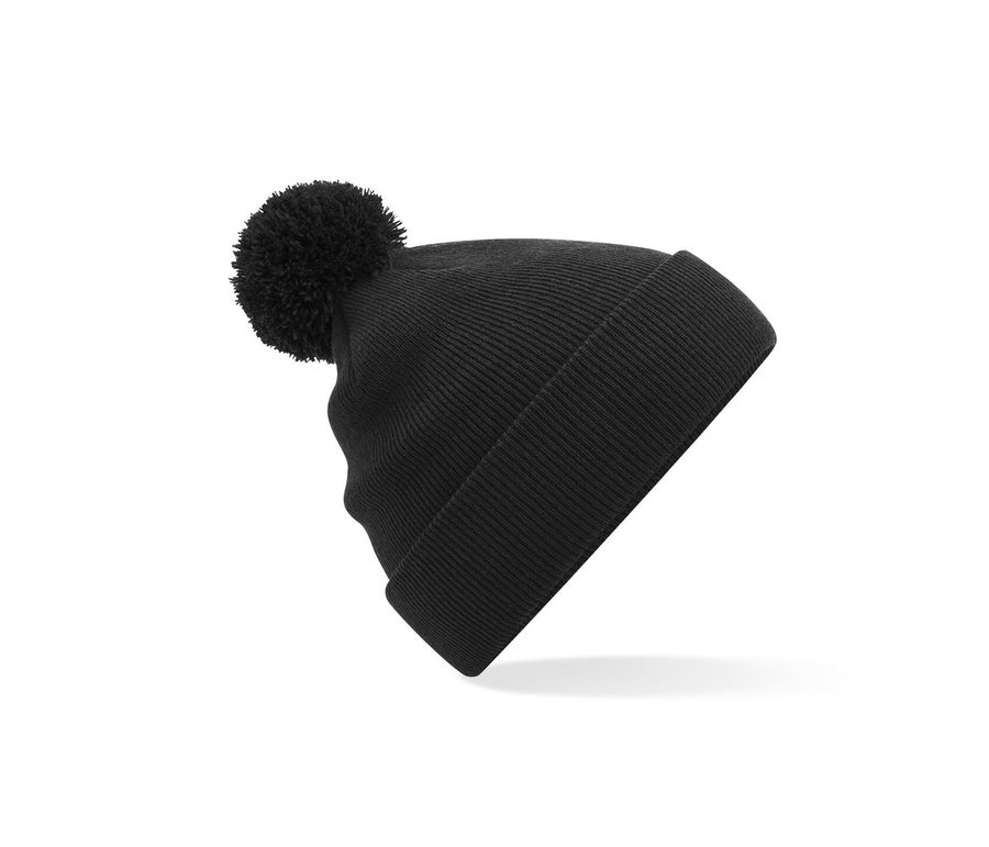JUNIOR ORIGINAL POM POM BEANIE — Farbe BLACK