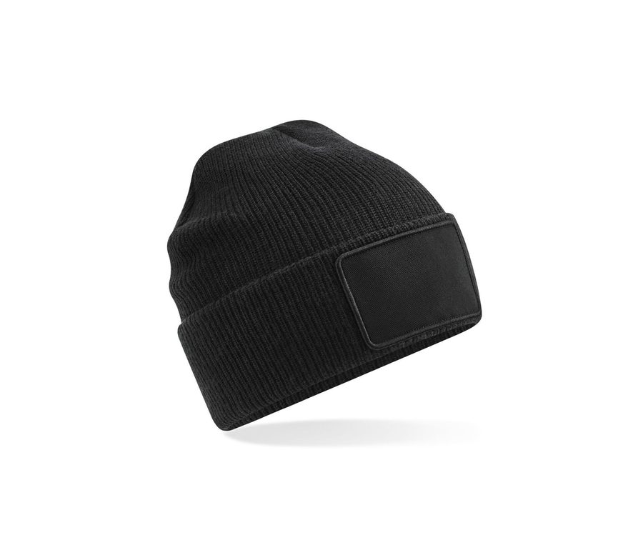 REMOVABLE PATCH THINSULATE™ BEANIE — Farbe BLACK