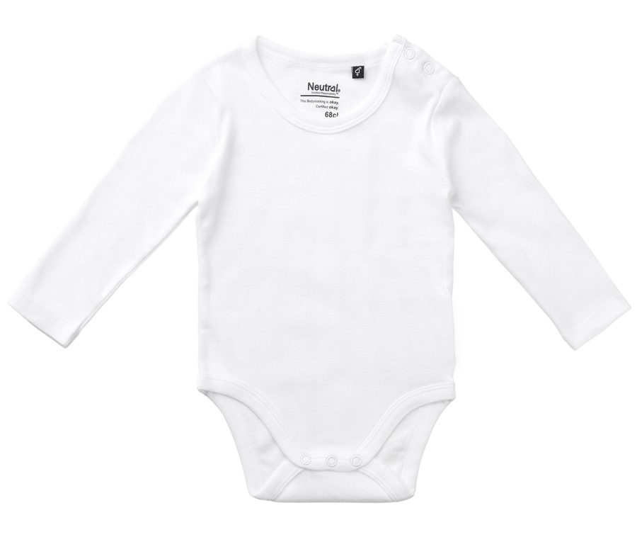 BABIES LONG SLEEVE BODYSTOCKINGS — Farbe WHITE