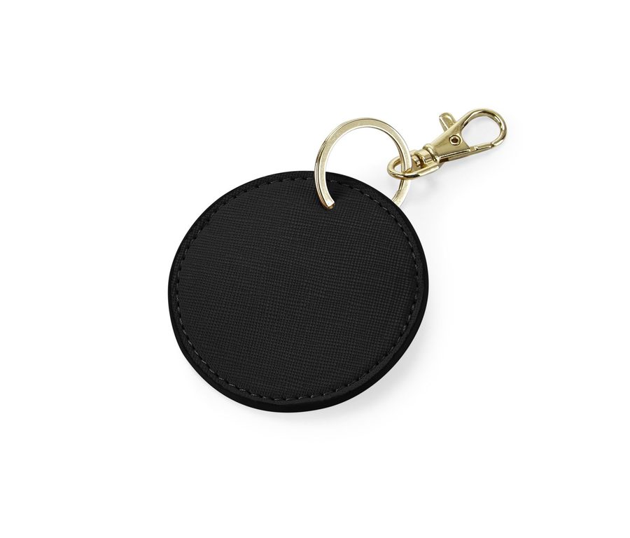 BOUTIQUE CIRCULAR KEY CLIP — Farbe BLACK