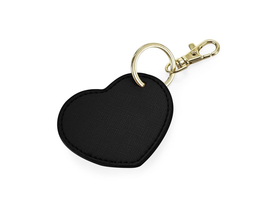BOUTIQUE HEART KEY CLIP — Farbe BLACK