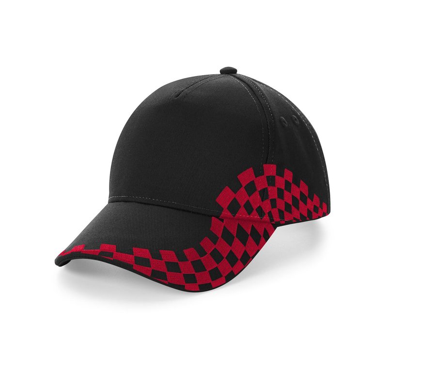 GRAND PRIX CAP — Farbe BLACK / CLASSIC RED
