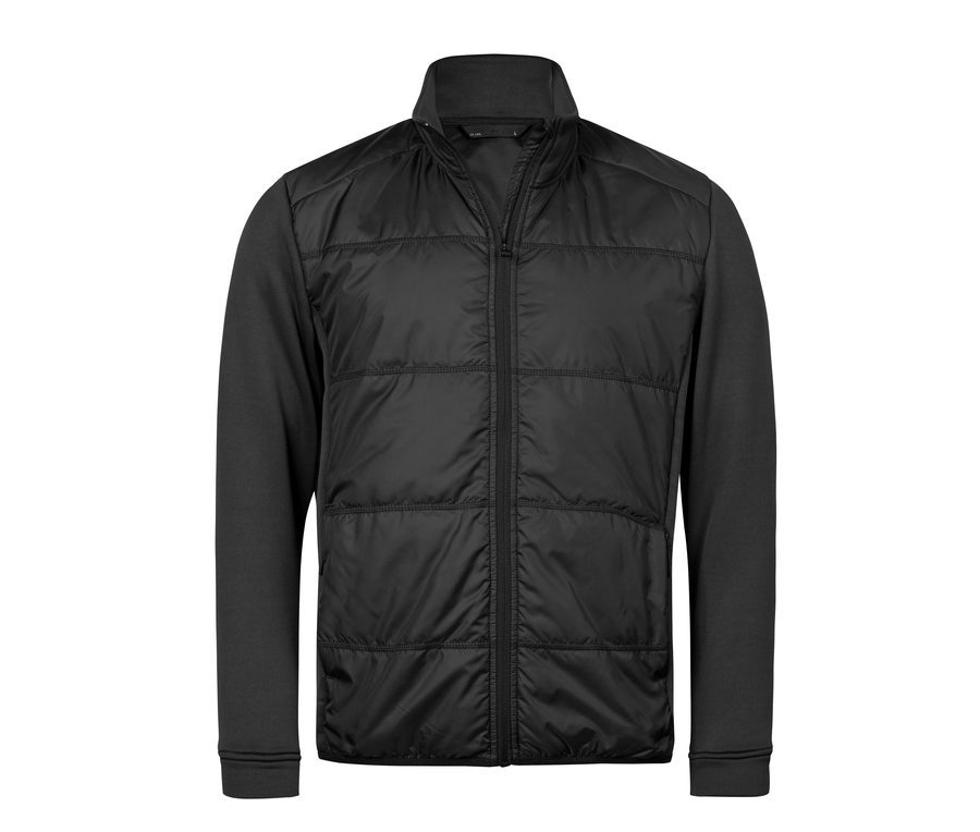 HYBRID-STRETCH JACKET — Farbe BLACK / BLACK