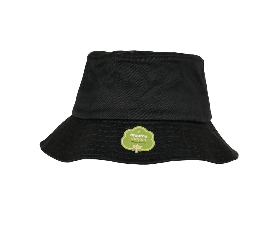 ORGANIC COTTON BUCKET HAT — Farbe BLACK