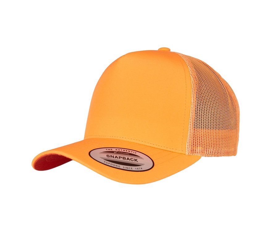 NEON RETRO TRUCKER — Farbe NEON ORANGE