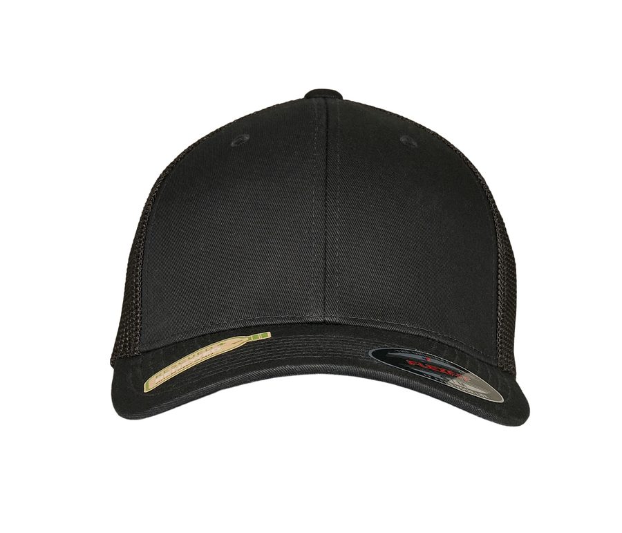 TRUCKER RECYCLED MESH — Farbe BLACK / BLACK