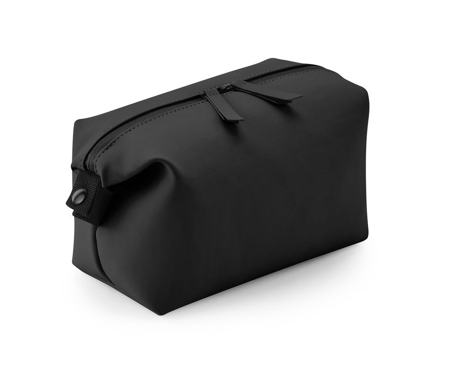 MATTE PU ACCESSORY POUCH — Farbe BLACK