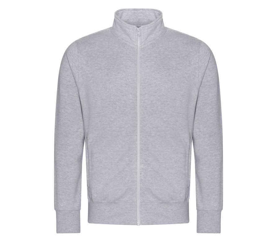 CAMPUS FULL ZIP SWEAT — Farbe HEATHER GREY