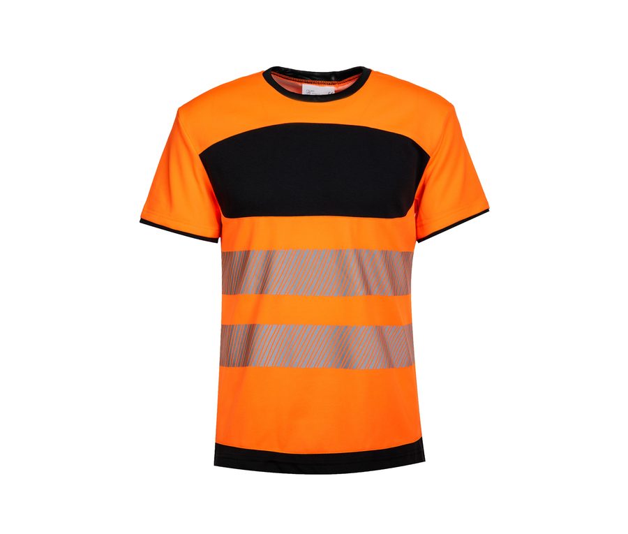 EOS T-SHIRT — Farbe ORANGE / BLACK