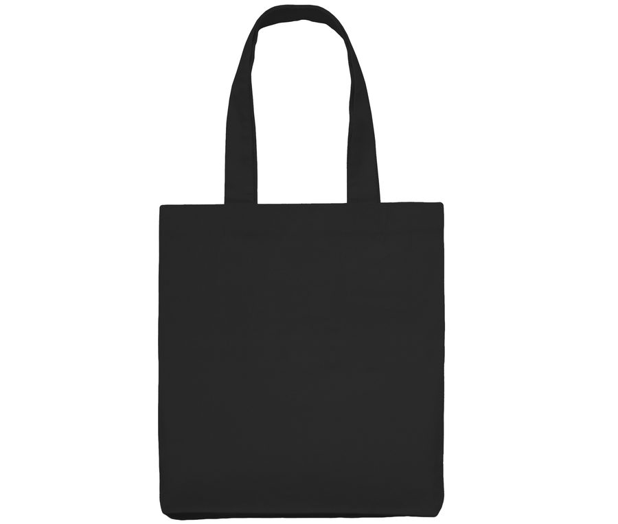 TIGER COTTON TWILL BAG — Farbe BLACK