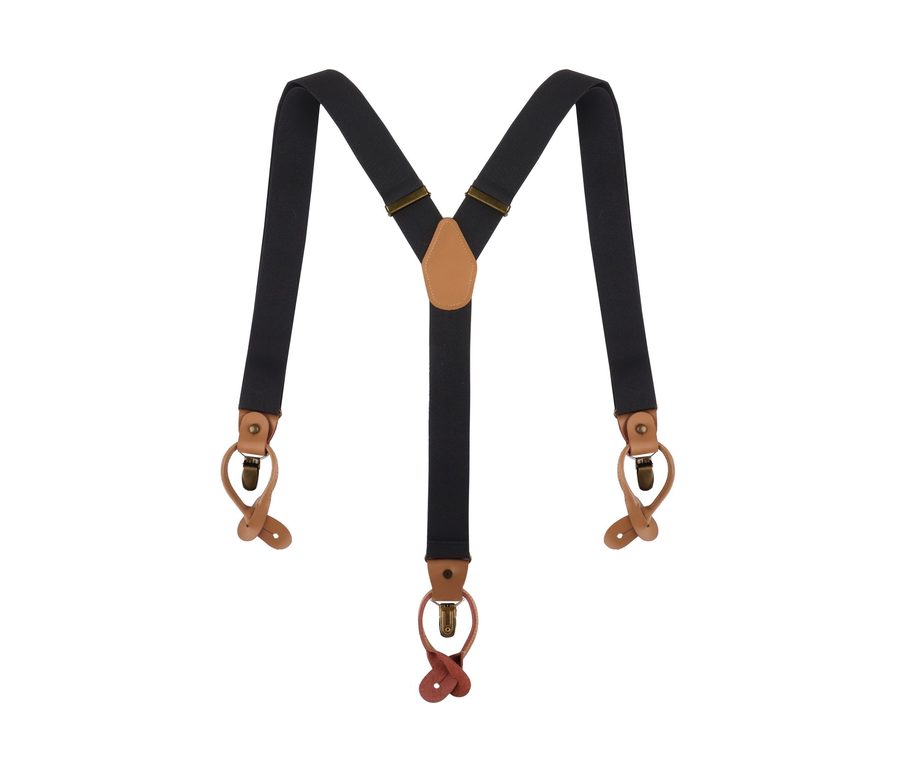 SUSPENDERS URBAN-CLASSIC — Farbe BLACK