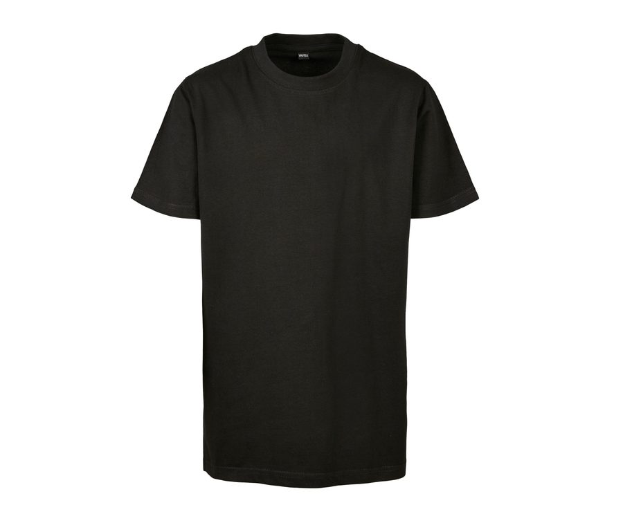 KIDS BASIC TEE — Farbe BLACK