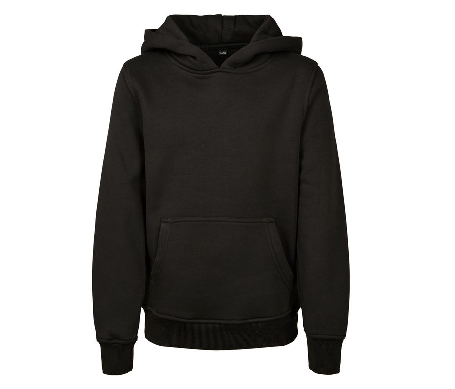 BASIC KIDS HOODY — Farbe BLACK