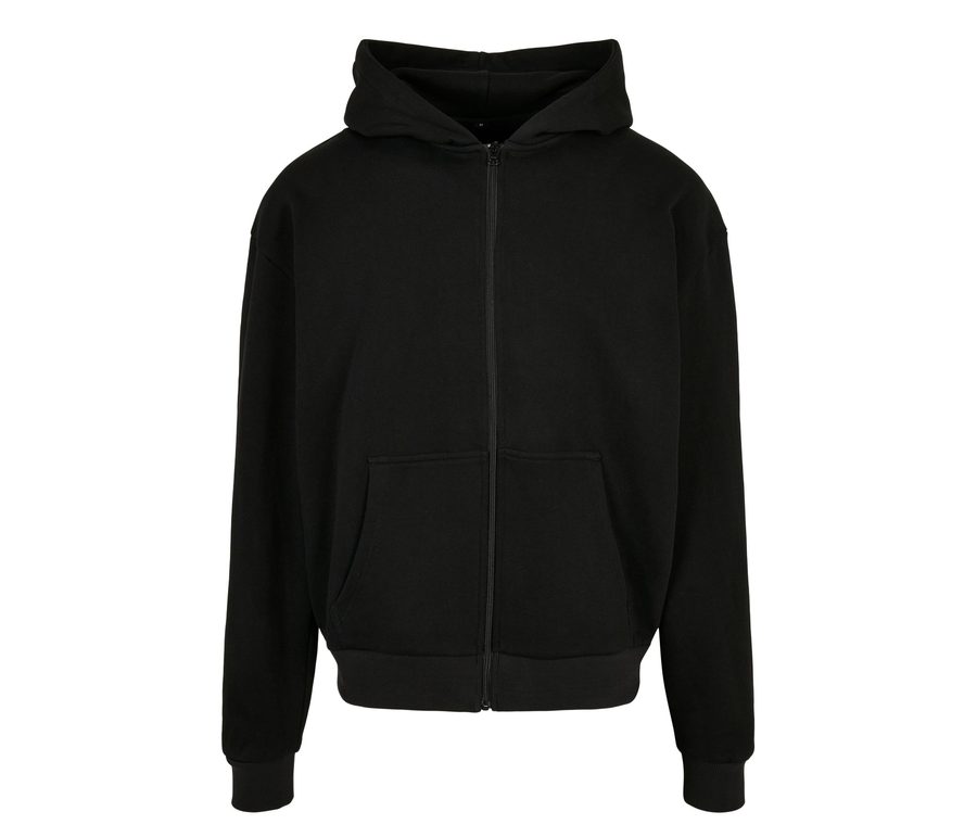 Ultra heavy Zip Hoody — Farbe BLACK