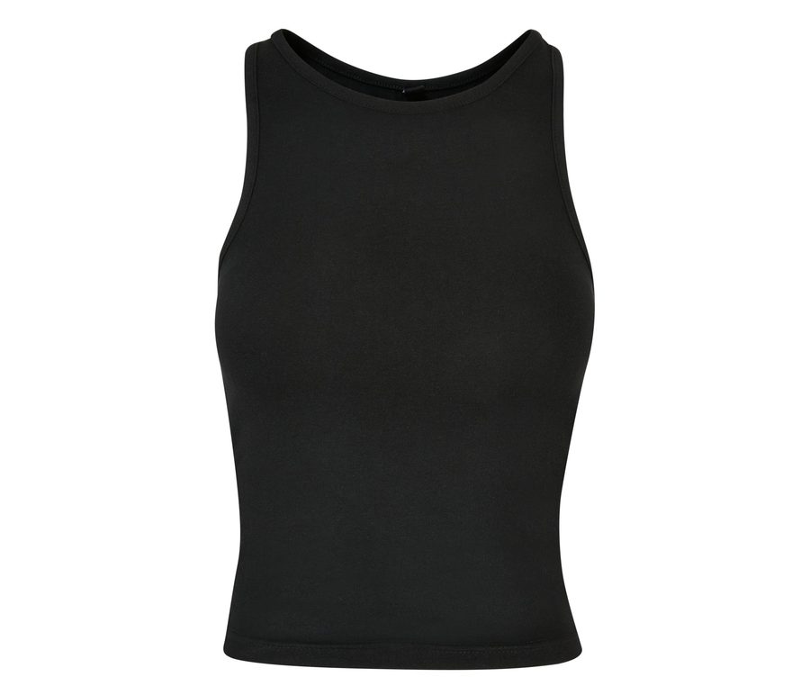 LADIES RACER BACK TOP — Farbe BLACK