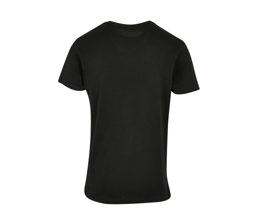 BASIC ROUND NECK T-SHIRT — Farbe BLACK