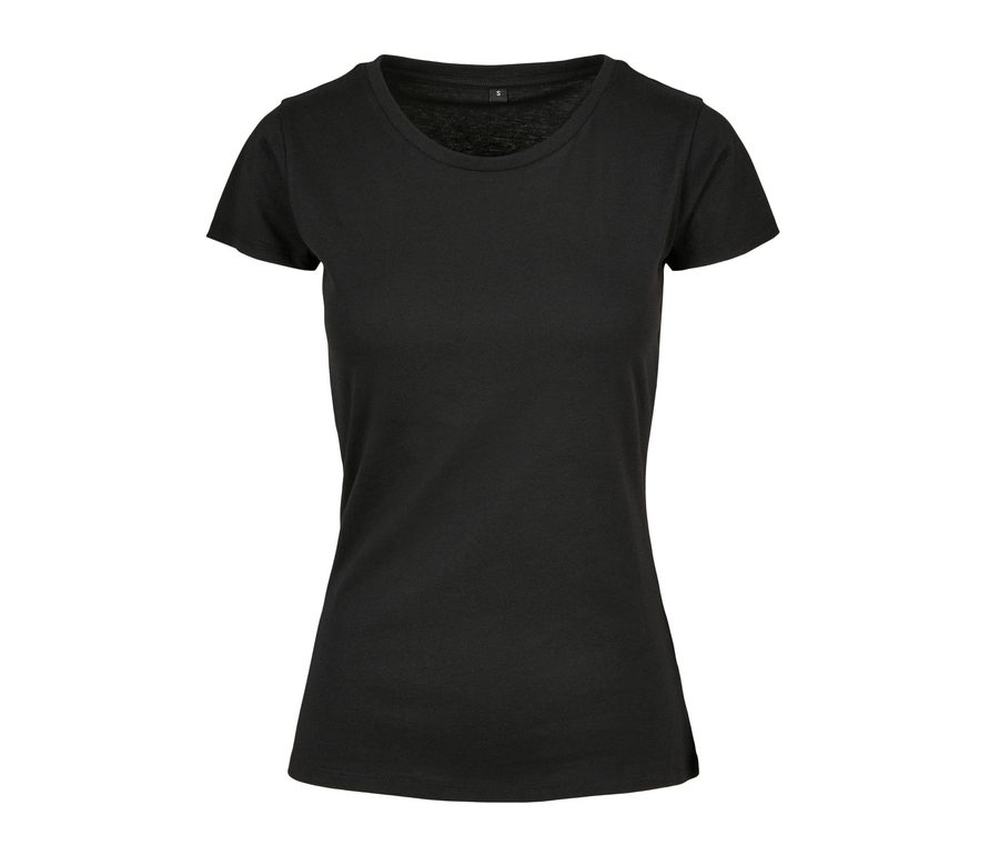 LADIES BASIC TEE — Farbe BLACK