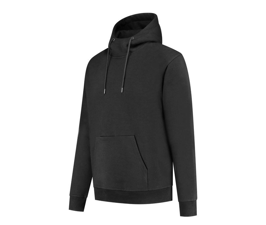 ORGANIC COTTON UNISEX HOODIE — Farbe DEEP BLACK