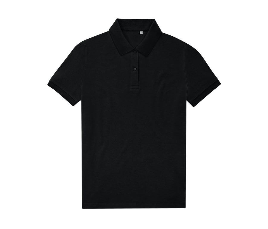 B&C MY ECO POLO 65/35 /WOMEN — Farbe BLACK