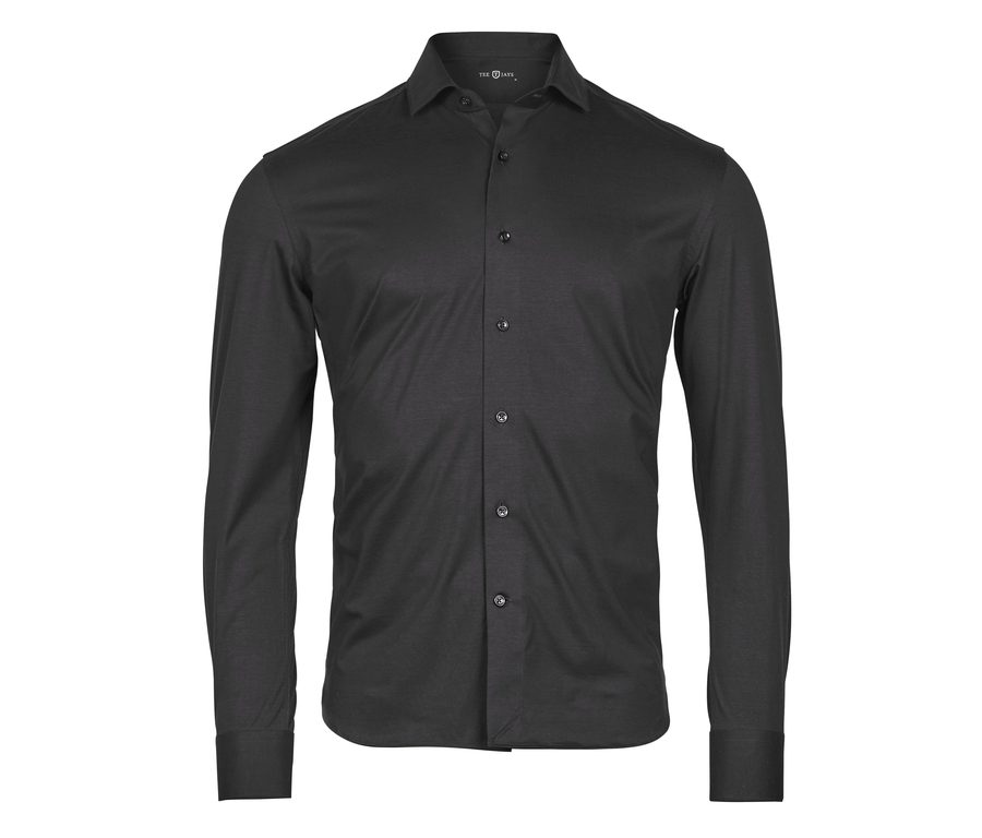 ACTIVE STRETCH SHIRT — Farbe BLACK