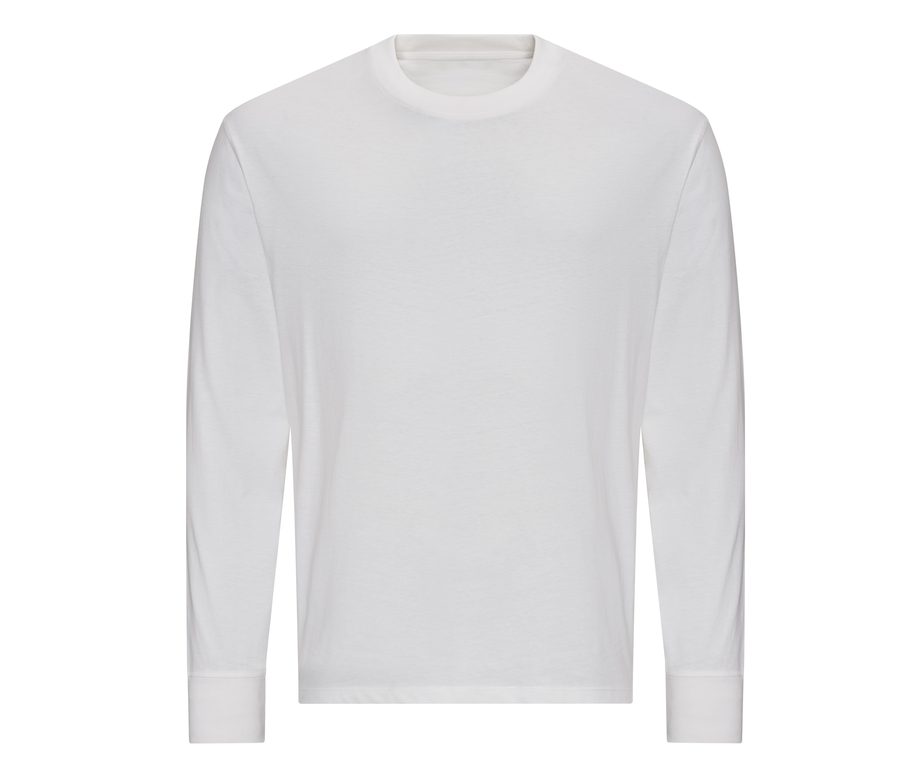 OVERSIZE 100 LONG SLEEVE T — Farbe WHITE