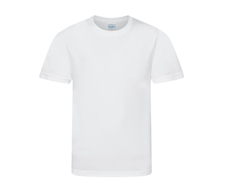 KIDS COOL SMOOTH T — Farbe ARCTIC WHITE