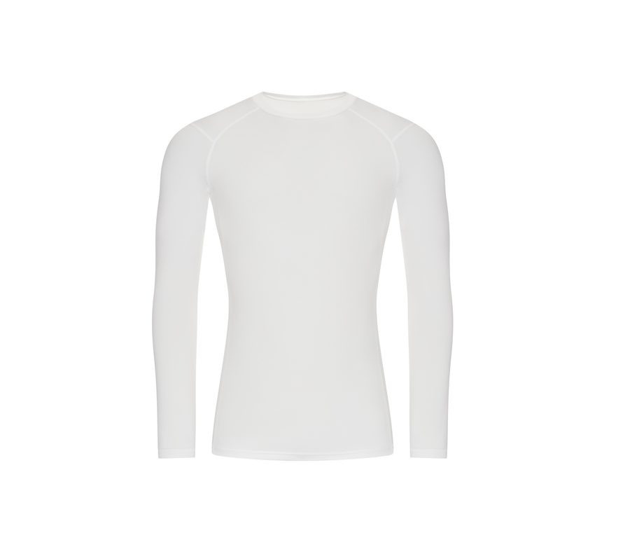 ACTIVE RECYCLED BASELAYER — Farbe ARCTIC WHITE