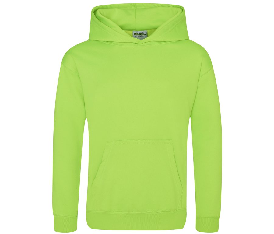 KIDS ELECTRIC HOODIE — Farbe ELECTRIC GREEN