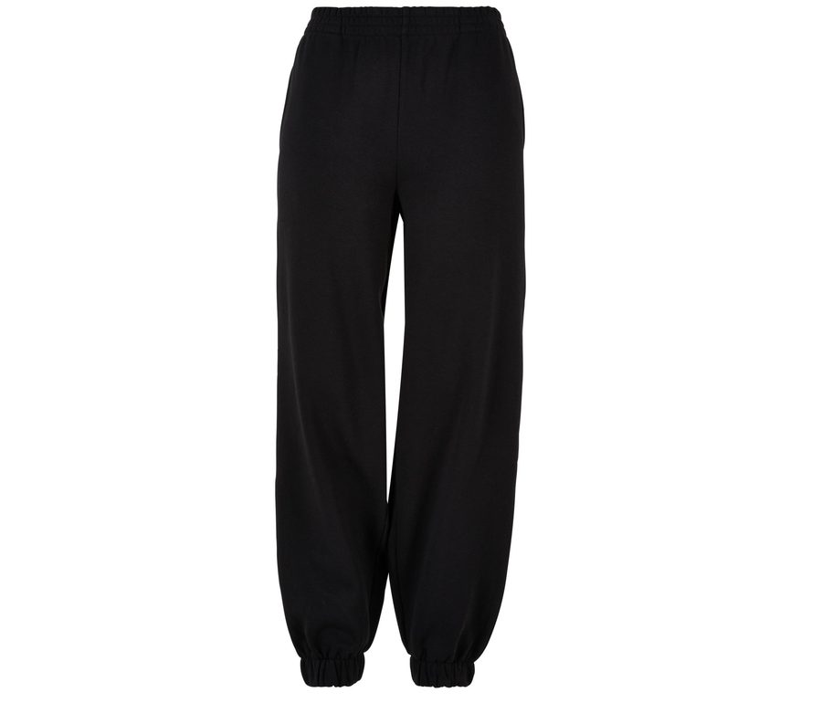 LADIES HIGH WAIST BALLON SWEAT PANTS — Farbe BLACK