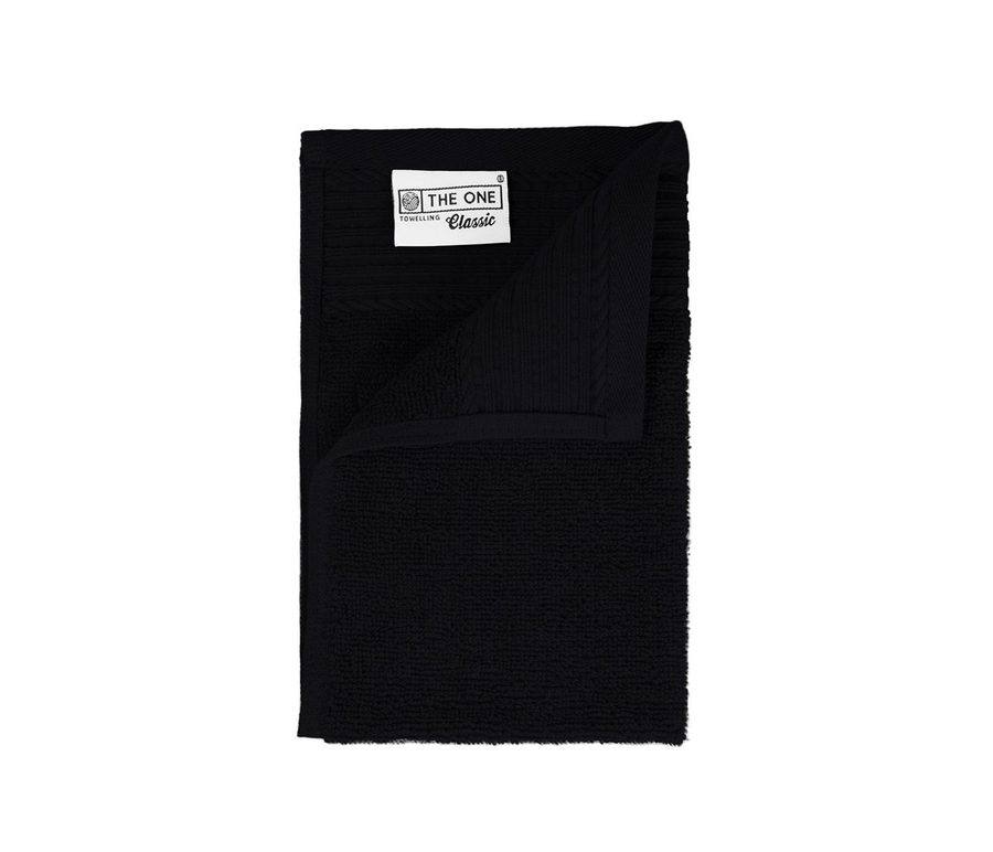 CLASSIC GUEST TOWEL — Farbe BLACK