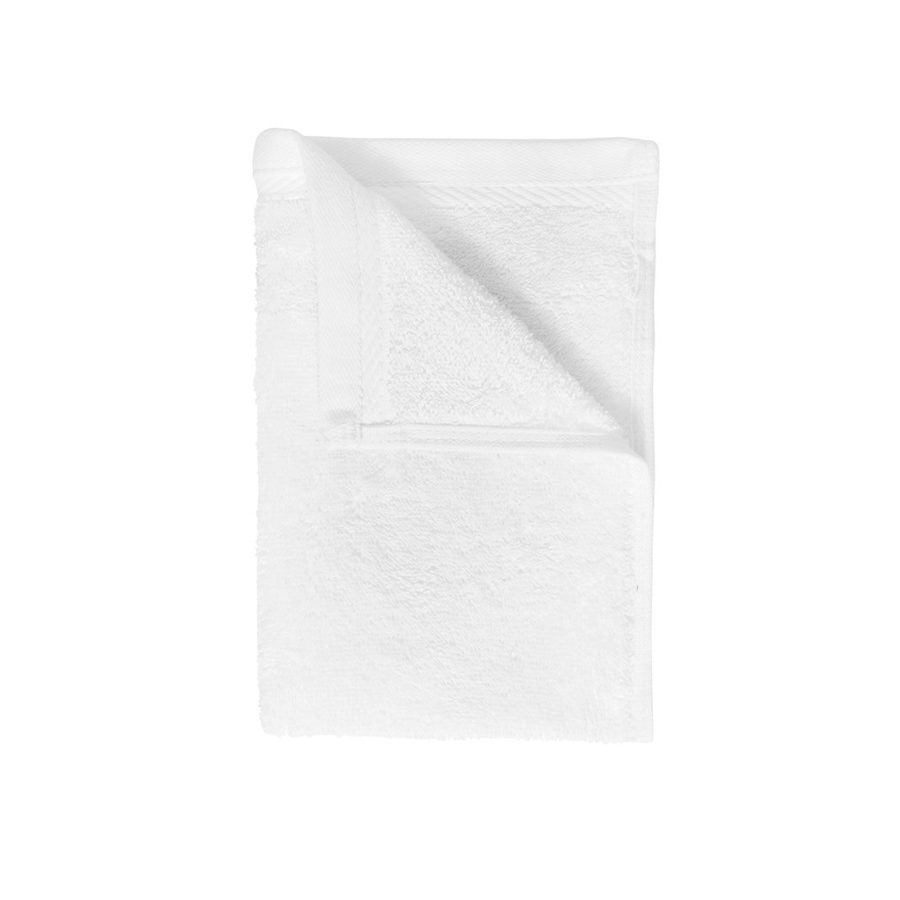 ORGANIC GUEST TOWEL — Farbe WHITE