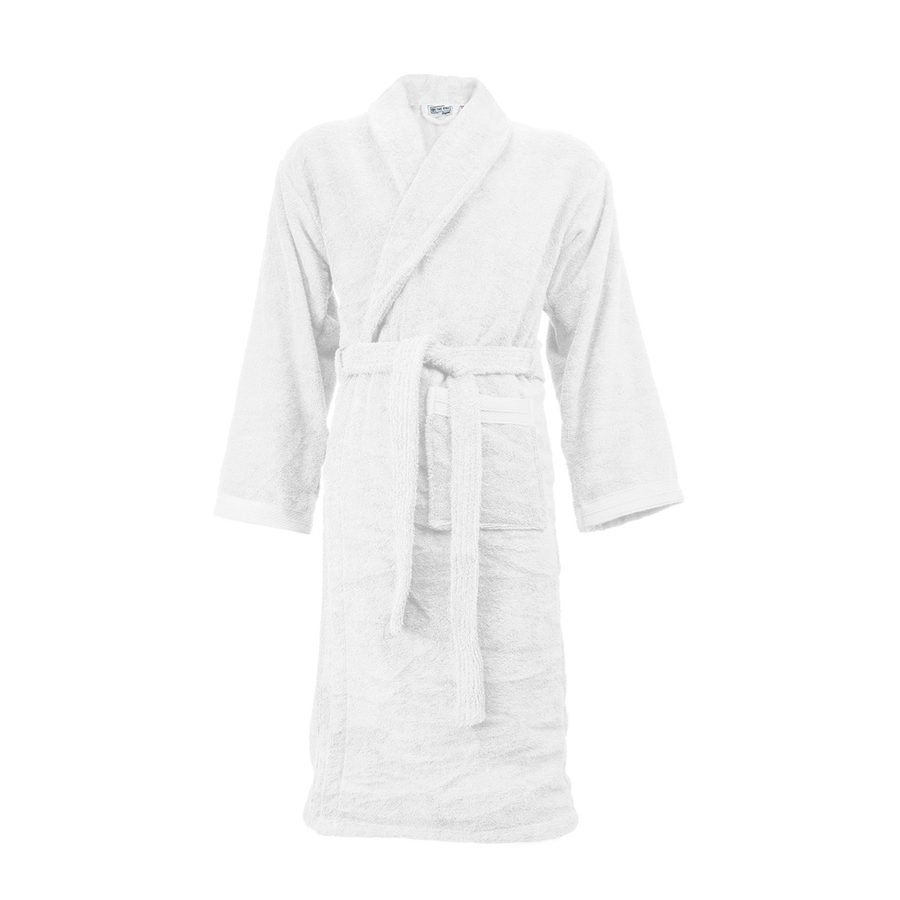 ORGANIC BATHROBE — Farbe WHITE