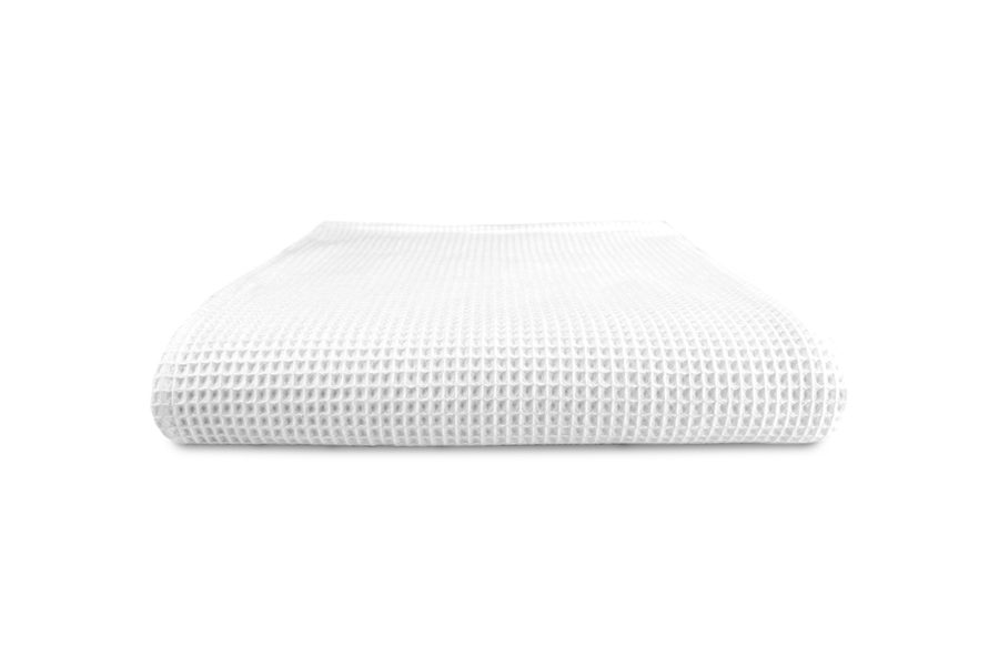 WAFFLE TOWEL — Farbe WHITE
