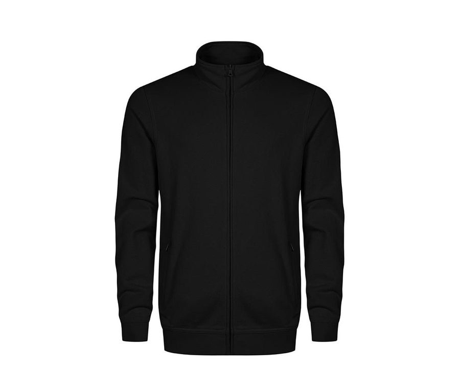 MEN'S SWEATJACKET — Farbe BLACK