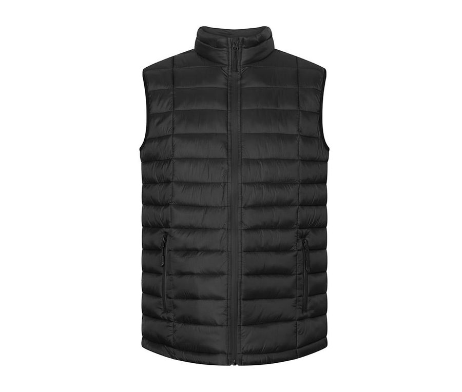 MEN'S PADDED VEST — Farbe BLACK