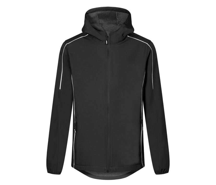 MEN'S LIGHT SOFTSHELL — Farbe BLACK