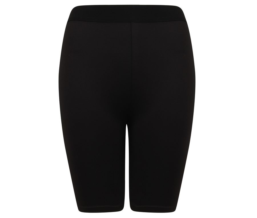WOMEN'S FASHION CYCLING SHORTS — Farbe BLACK / BLACK