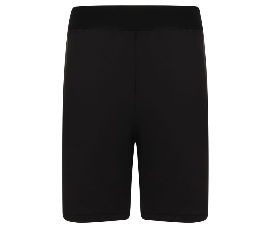KIDS' FASHION CYCLING SHORTS — Farbe BLACK / BLACK