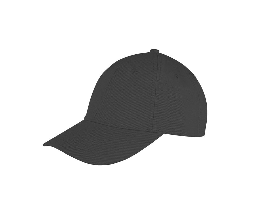 RECYCLED LOW PROFILE CAP — Farbe BLACK