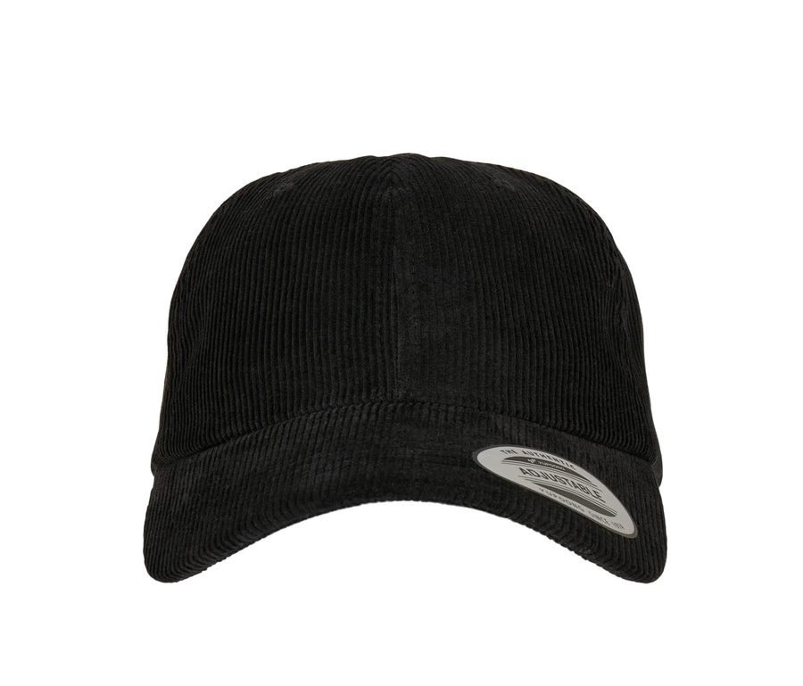 LOW PROFILE CORDUROY DAD CAP — Farbe BLACK