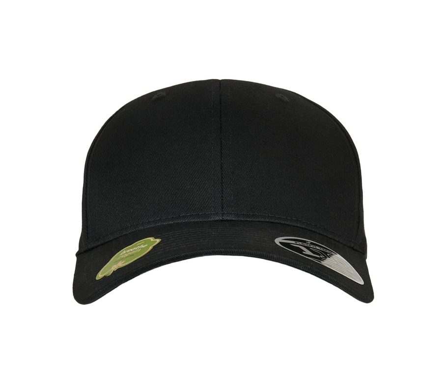 FLEXFIT 110 ORGANIC CAP — Farbe BLACK