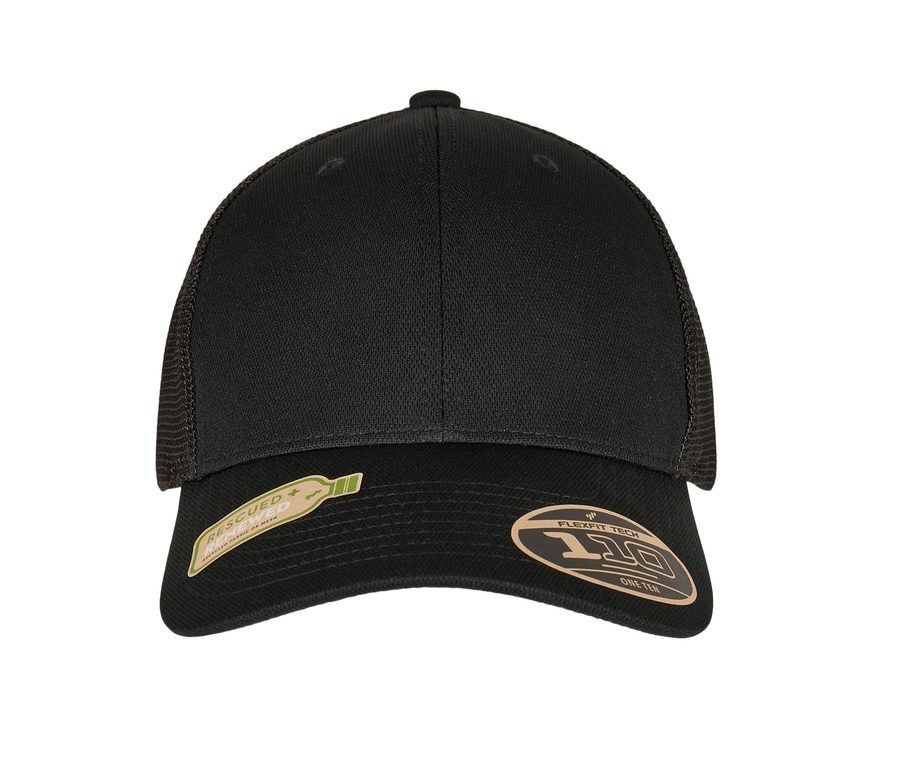 110 RECYCLED ALPHA SHAP TRUCKER — Farbe BLACK
