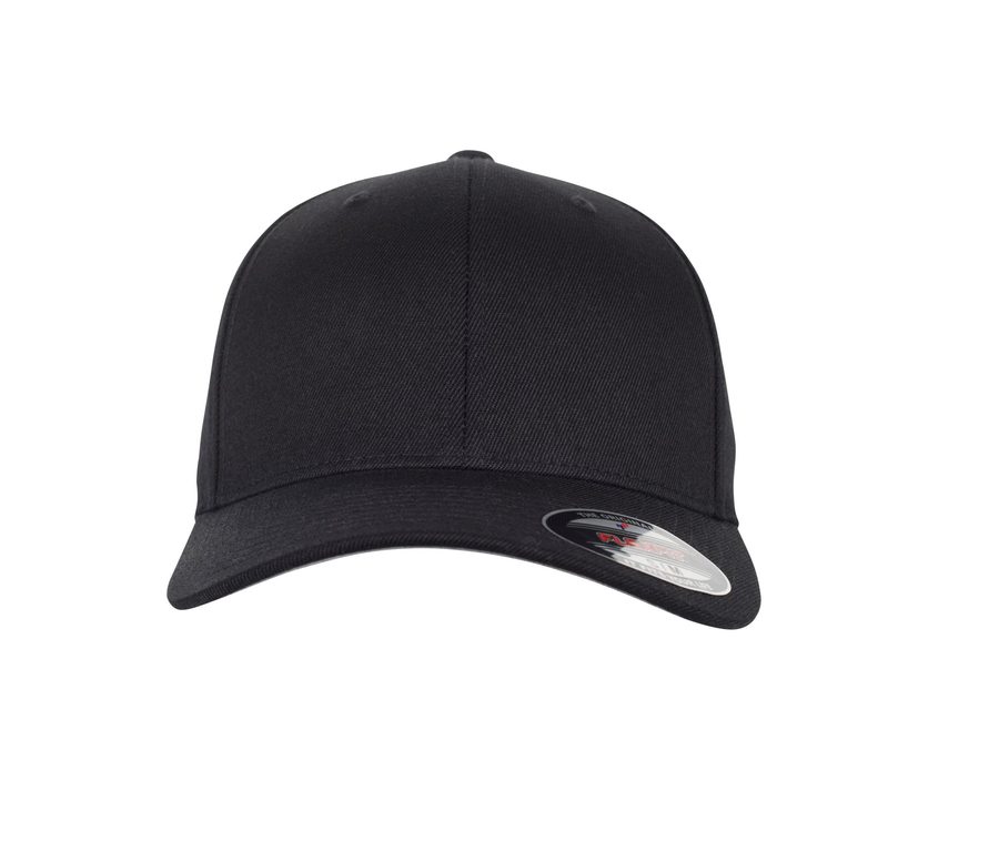 FLEXFIT WOOL BLEND — Farbe BLACK